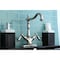 Kingston Brass KS1496AL Heritage 2-Handle Vessel Sink Faucet, Polished Nickel KS1496AL - alternate 2